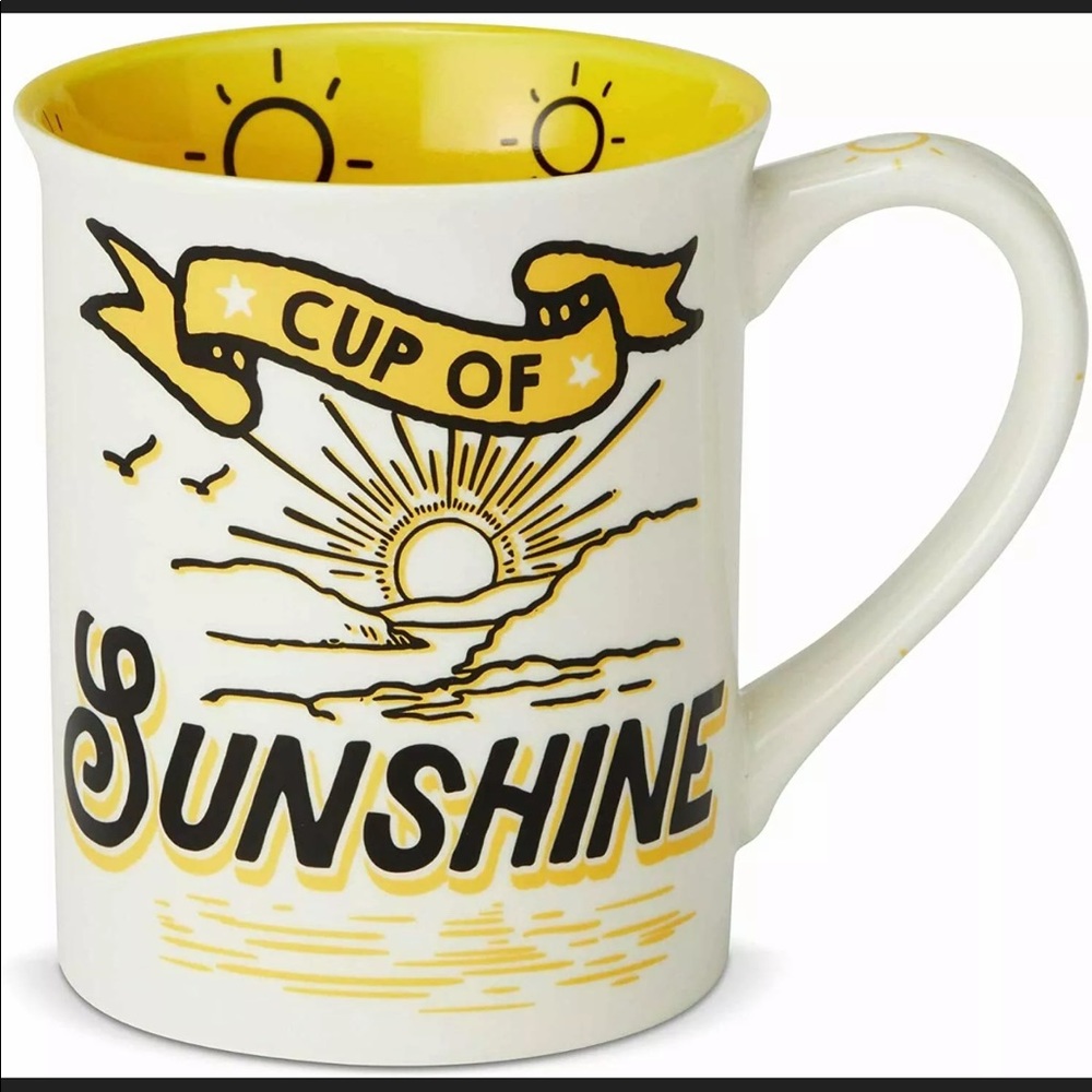Yellow Cup of Sunshine and Awesomeness Mug